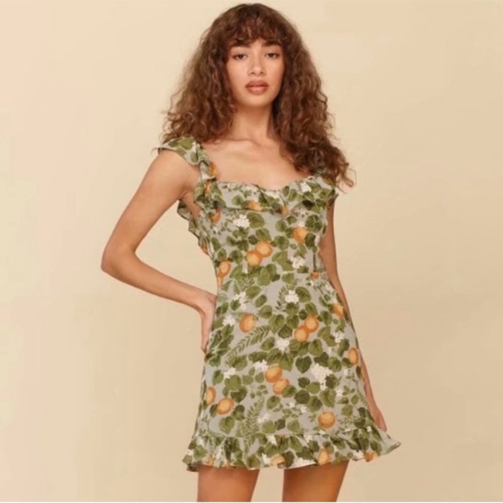 Reformation Paris Embry Orange 🍊 Grove Dress | Size: 6